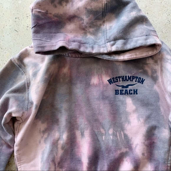 ☀️ VINTAGE Kids Hamptons Beach Hoodie Sweatshirt - Picture 2 of 3